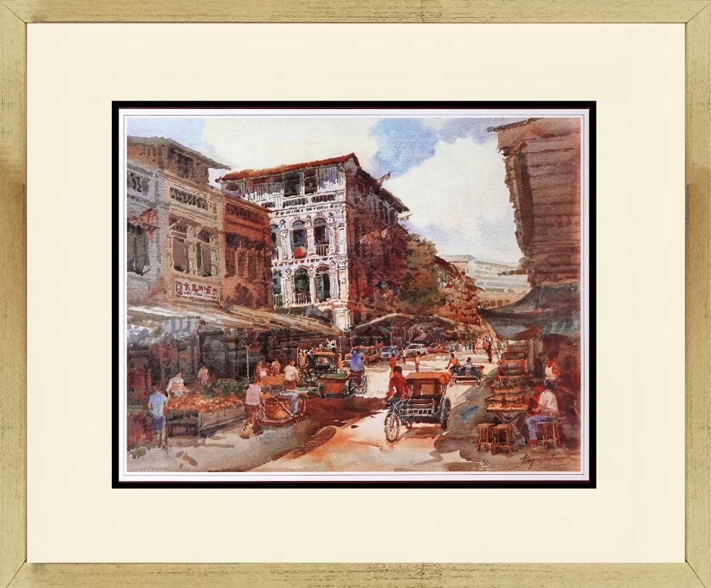 Local Artist Prints | DA CS 301 Chinatown Pagoda Street